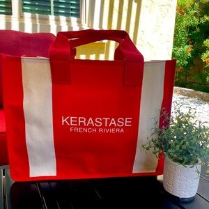Kerastase Canvas Tote Red- NEW
